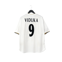 2000/02 Viduka #9 Leeds United Vintage Nike Home Football Shirt (L)