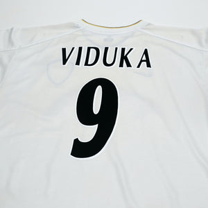 2000/02 Viduka #9 Leeds United Vintage Nike Home Football Shirt (L)