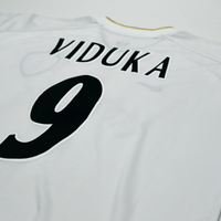 2000/02 Viduka #9 Leeds United Vintage Nike Home Football Shirt (L)