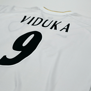 2000/02 Viduka #9 Leeds United Vintage Nike Home Football Shirt (L)