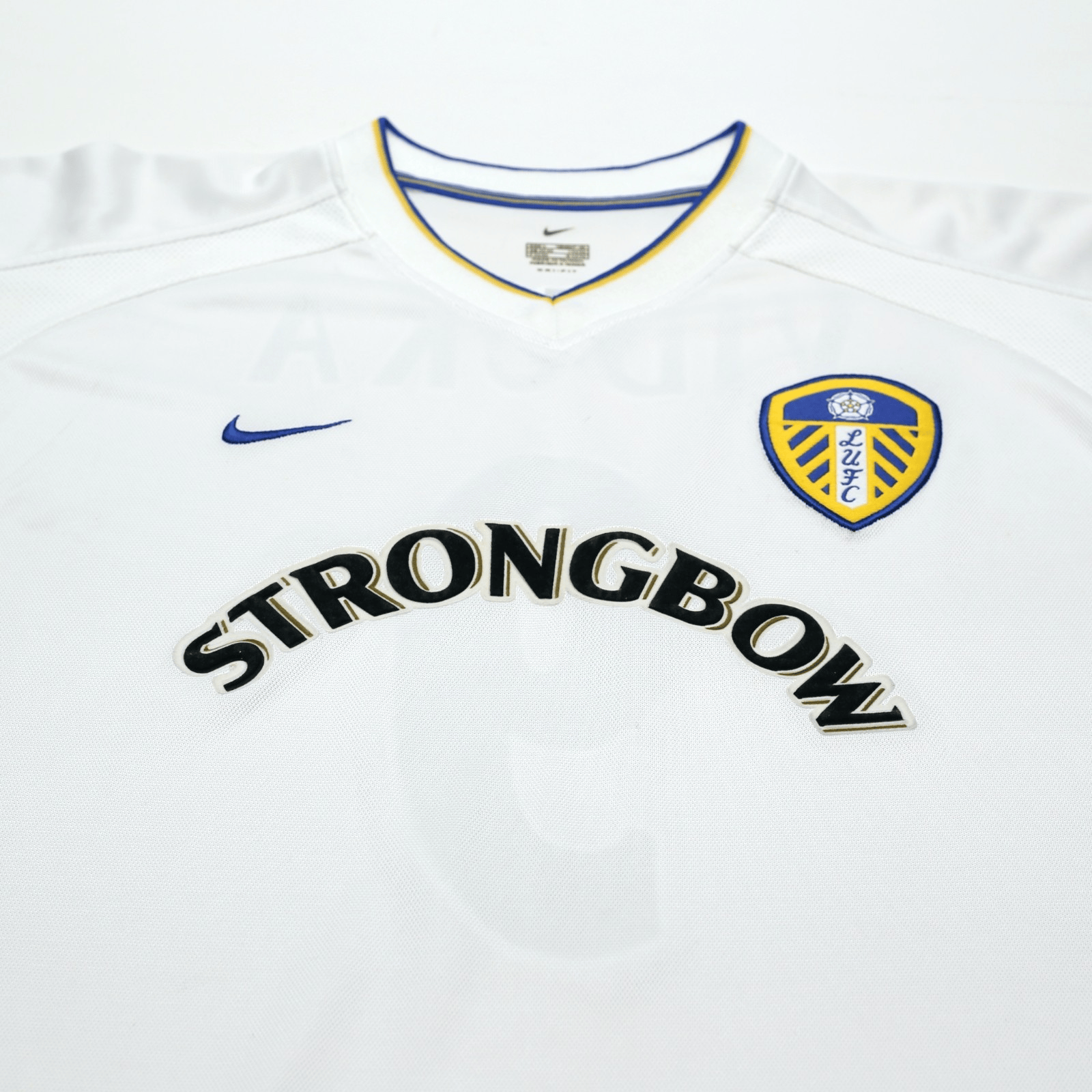 2000/02 Viduka #9 Leeds United Vintage Nike Home Football Shirt (L)