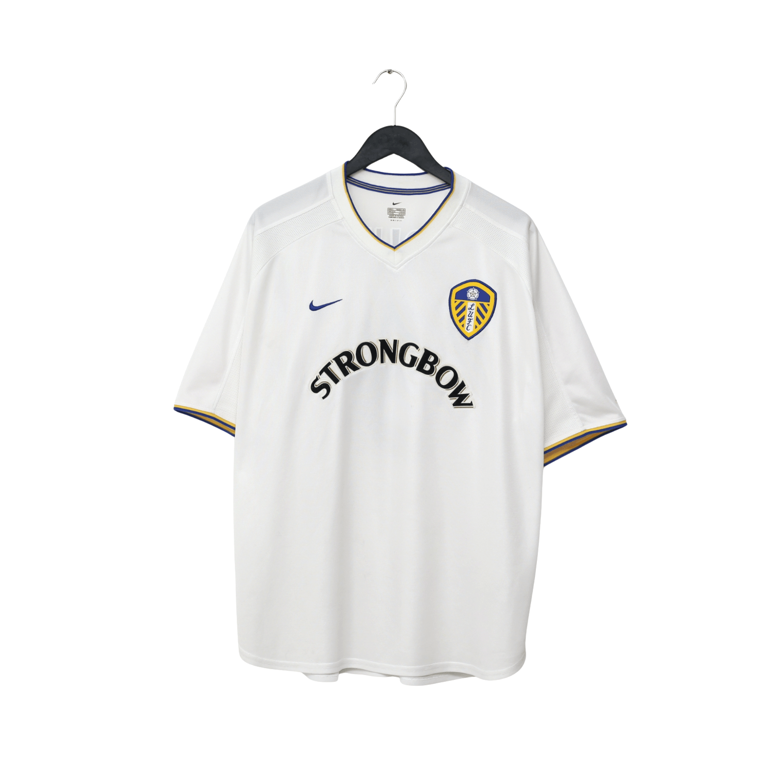 2000/02 Viduka #9 Leeds United Vintage Nike Home Football Shirt (L)