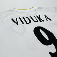 2000/02 Viduka #9 Leeds United Vintage Nike Home Football Shirt (L)