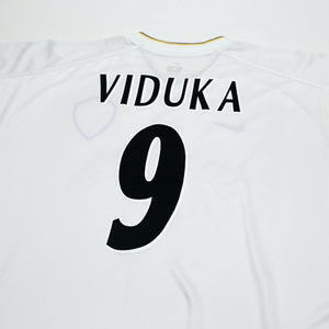 2000/02 Viduka #9 Leeds United Vintage Nike Home Football Shirt (L)