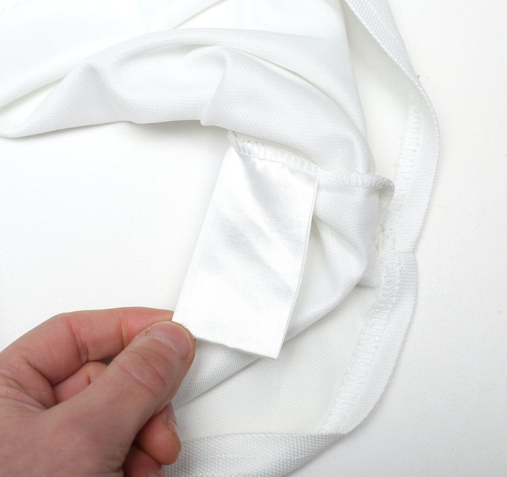 2000/02 VIDUKA #9 Leeds United Vintage Nike Home Football Shirt (L)