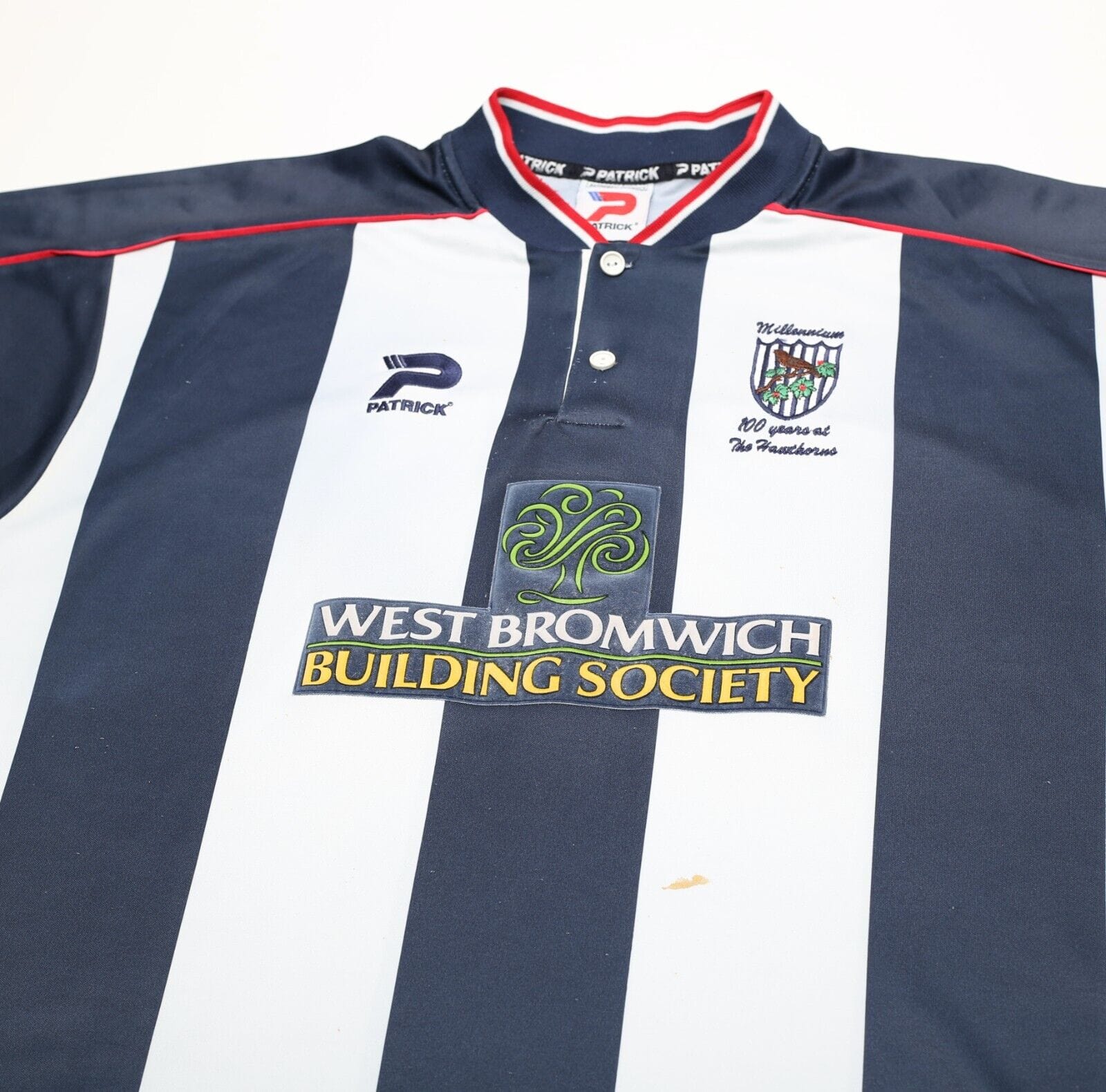 2000/02 WEST BROM Vintage Patrick Home Football Shirt Jersey (XL) WBA