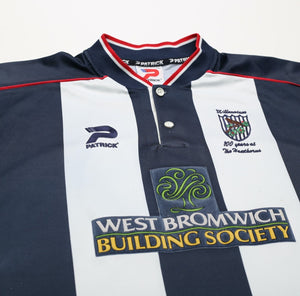 2000/02 WEST BROM Vintage Patrick Home Football Shirt Jersey (XL) WBA