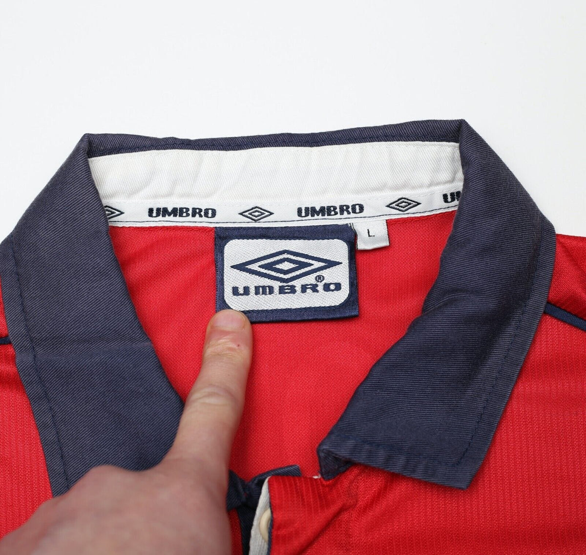 2000/02 ZAMORANO #9 Chile Vintage Umbro Home Football Shirt (L) Inter