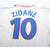 2000/02 ZIDANE #10 France Vintage adidas Away Football Shirt (XL)