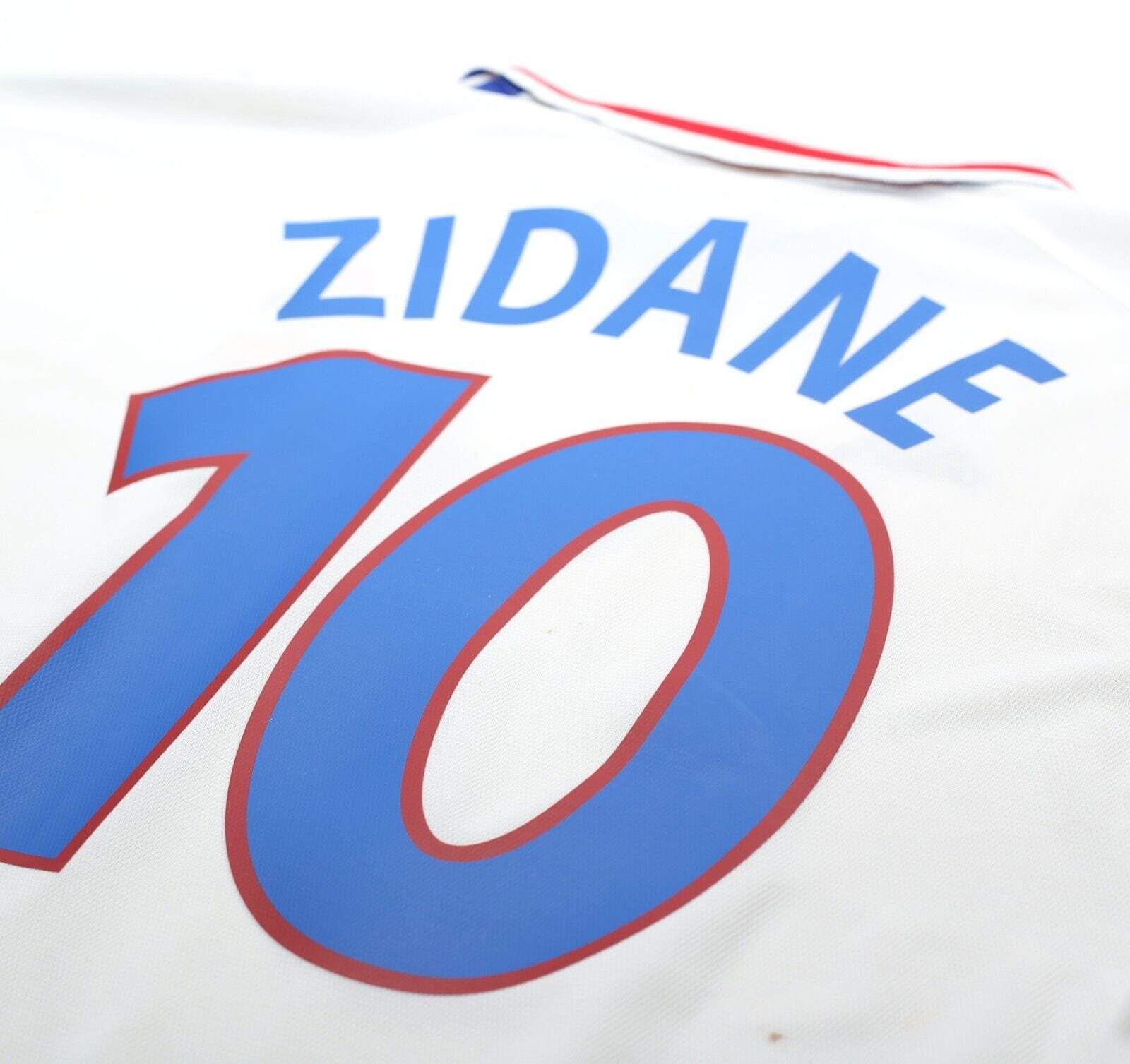 2000/02 ZIDANE #10 France Vintage adidas Away Football Shirt (XL)