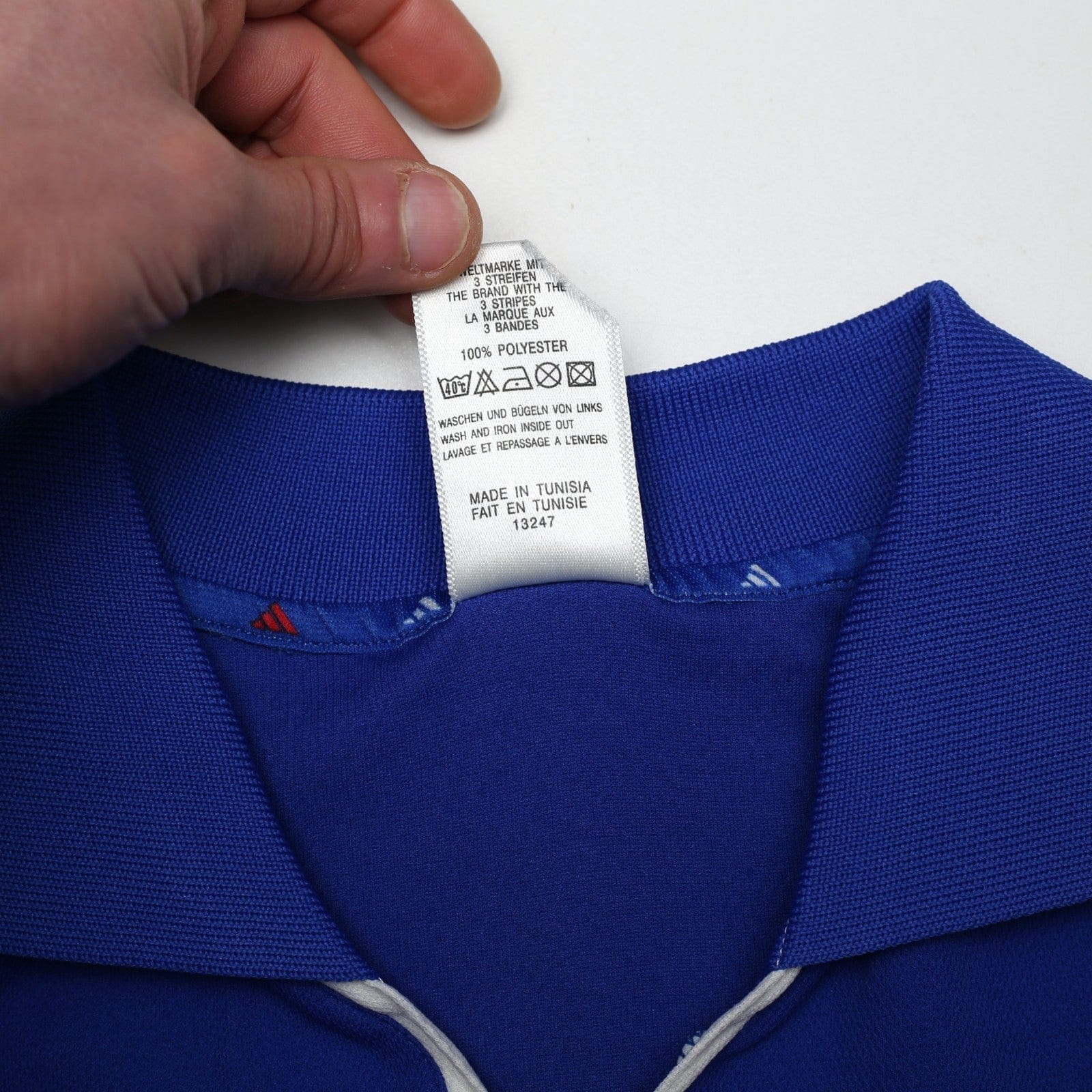 2000/02 Zidane #10 France Vintage adidas Home Football Shirt (L) Euro 2000