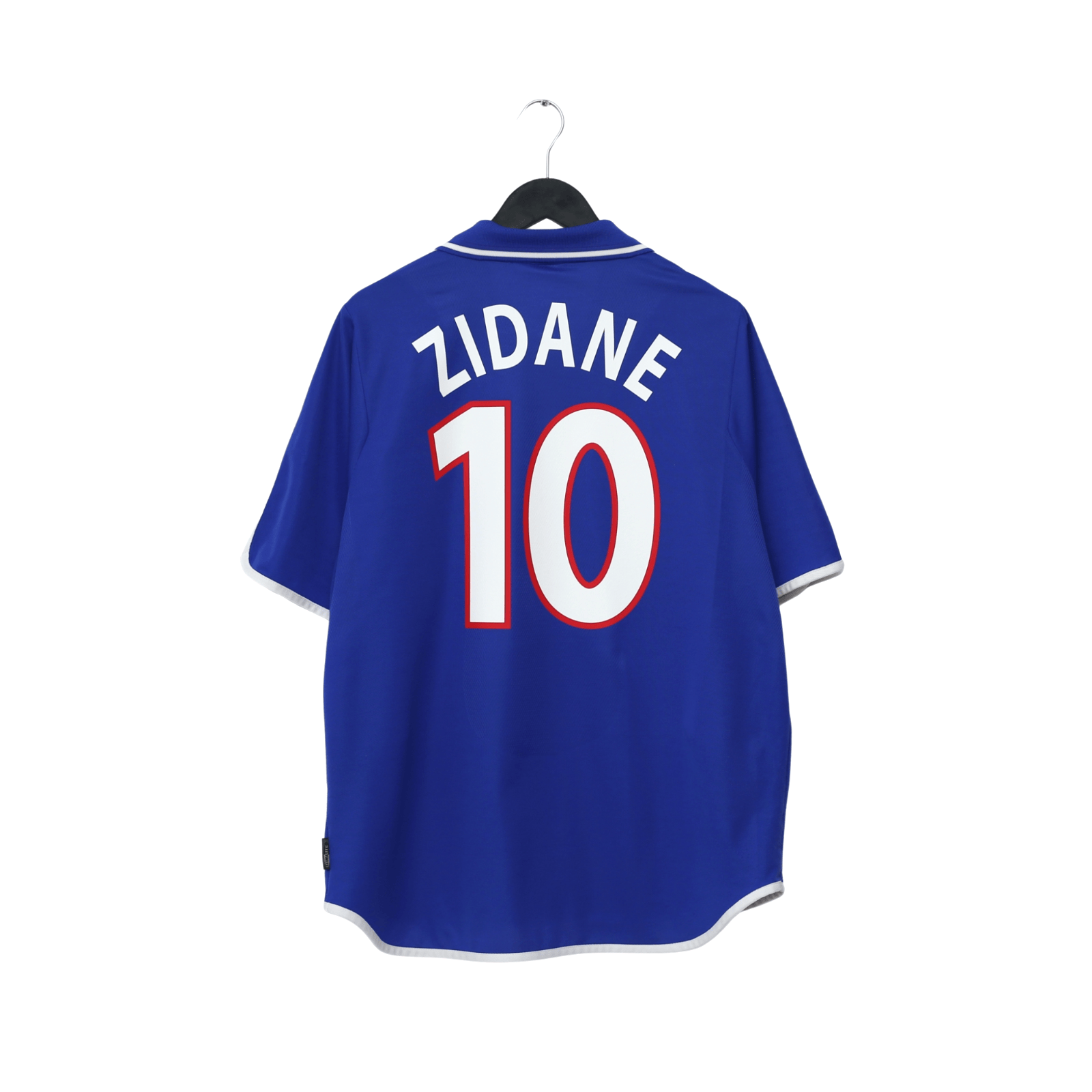 2000/02 Zidane #10 France Vintage adidas Home Football Shirt (XL) Euro 2000