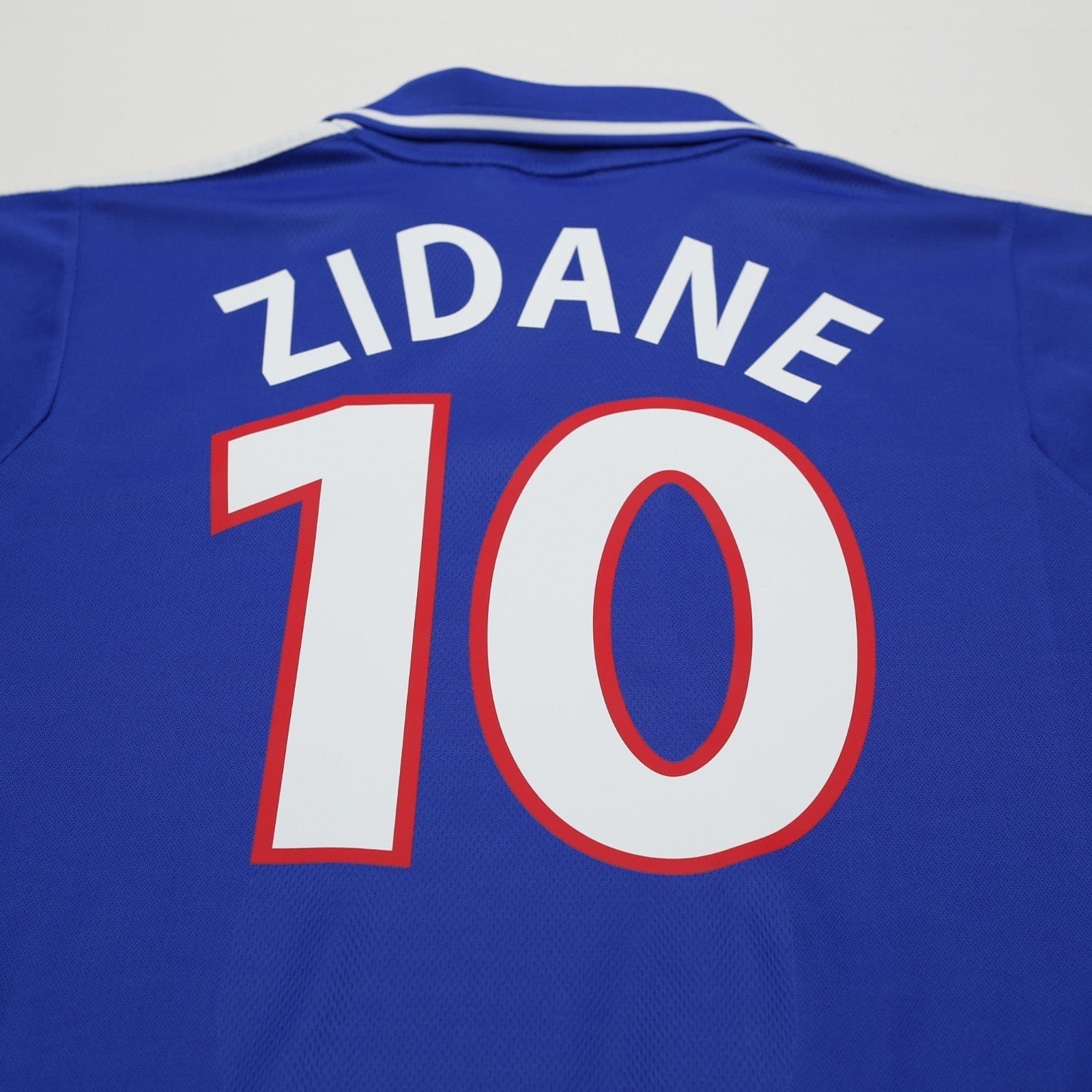 2000/02 Zidane #10 France Vintage adidas Home Football Shirt (XL) Euro 2000