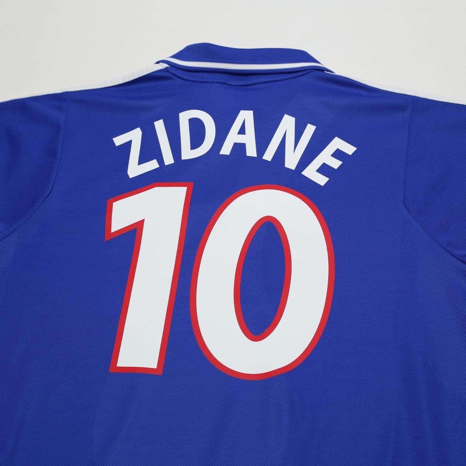 2000/02 Zidane #10 France Vintage adidas Home Football Shirt (XL) Euro 2000
