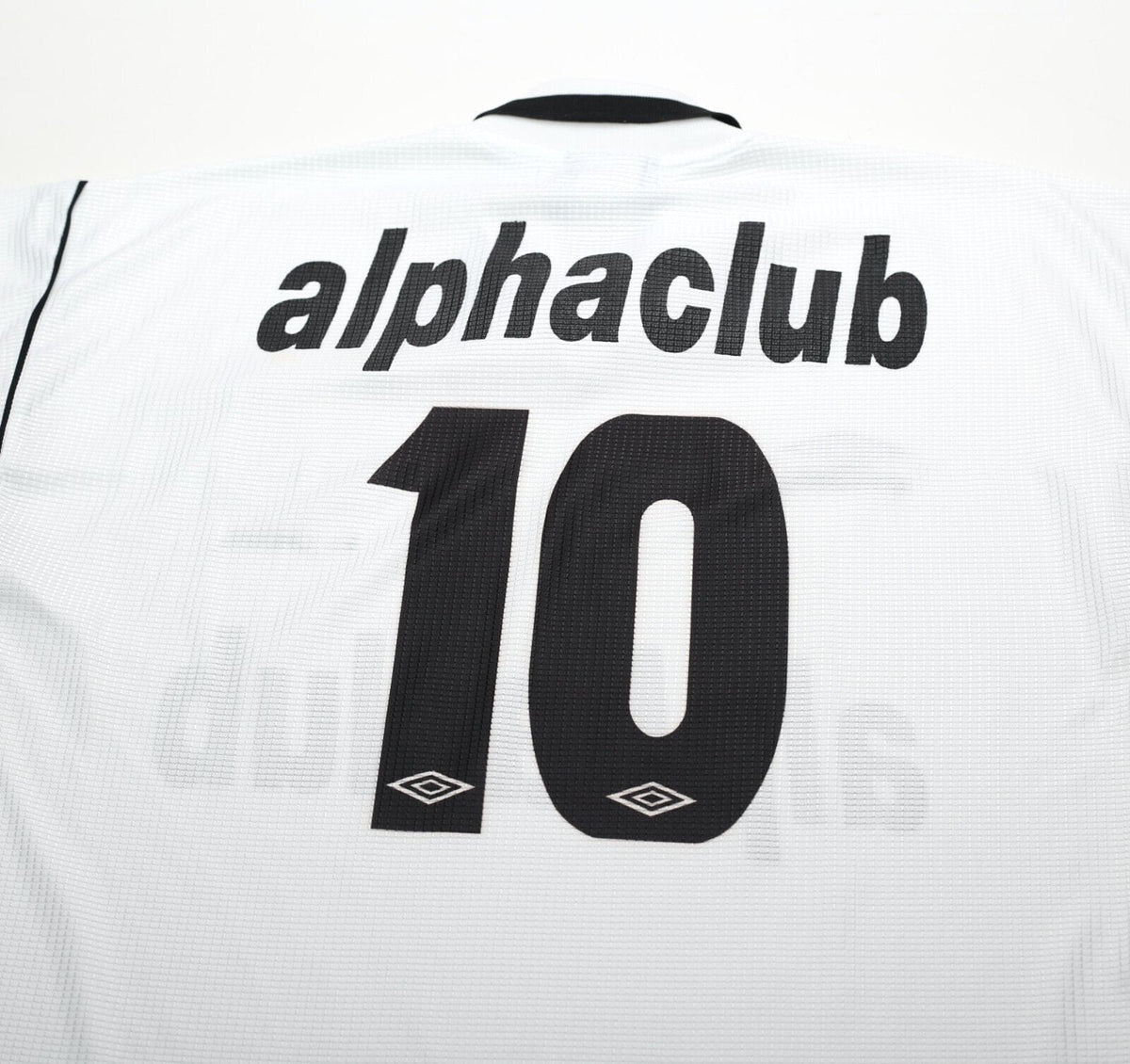 2000 #10 SANTOS Vintage Umbro Home Football Shirt Jersey (S/M)