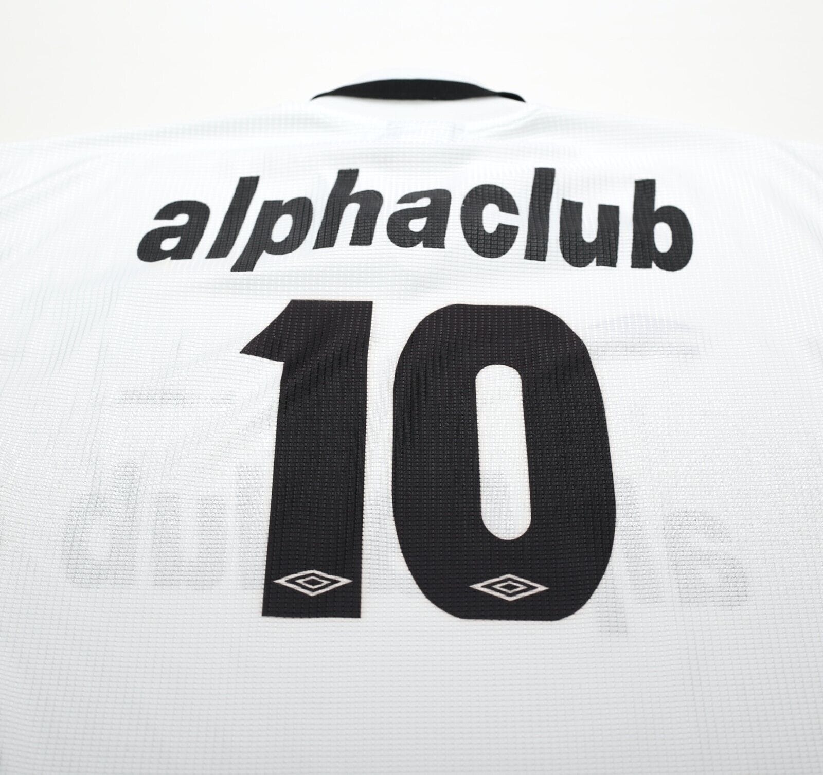 2000 #10 SANTOS Vintage Umbro Home Football Shirt Jersey (S/M)