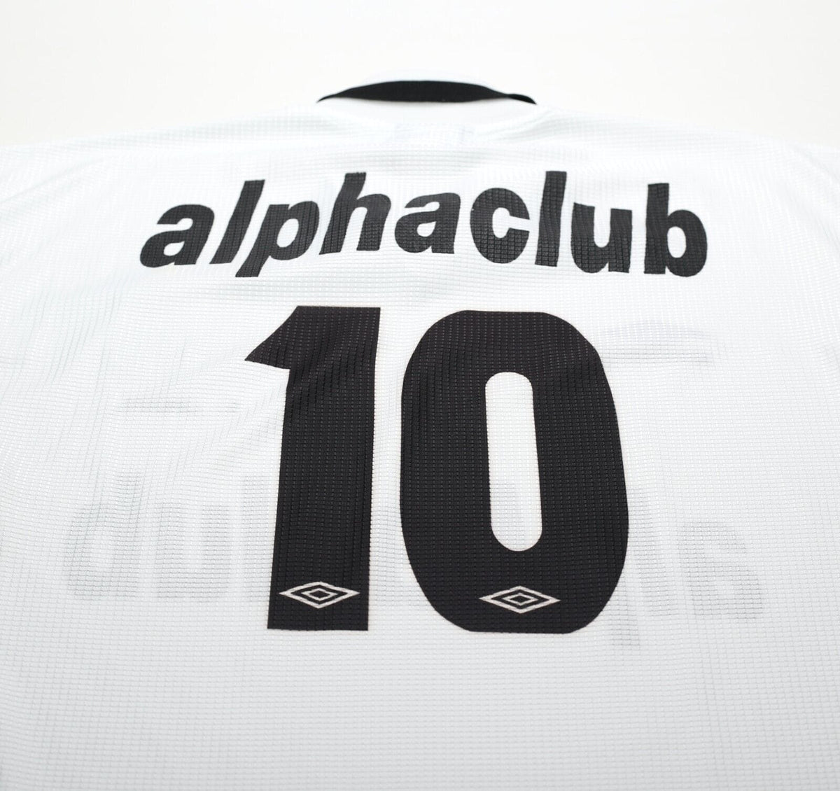 2000 #10 SANTOS Vintage Umbro Home Football Shirt Jersey (S/M)