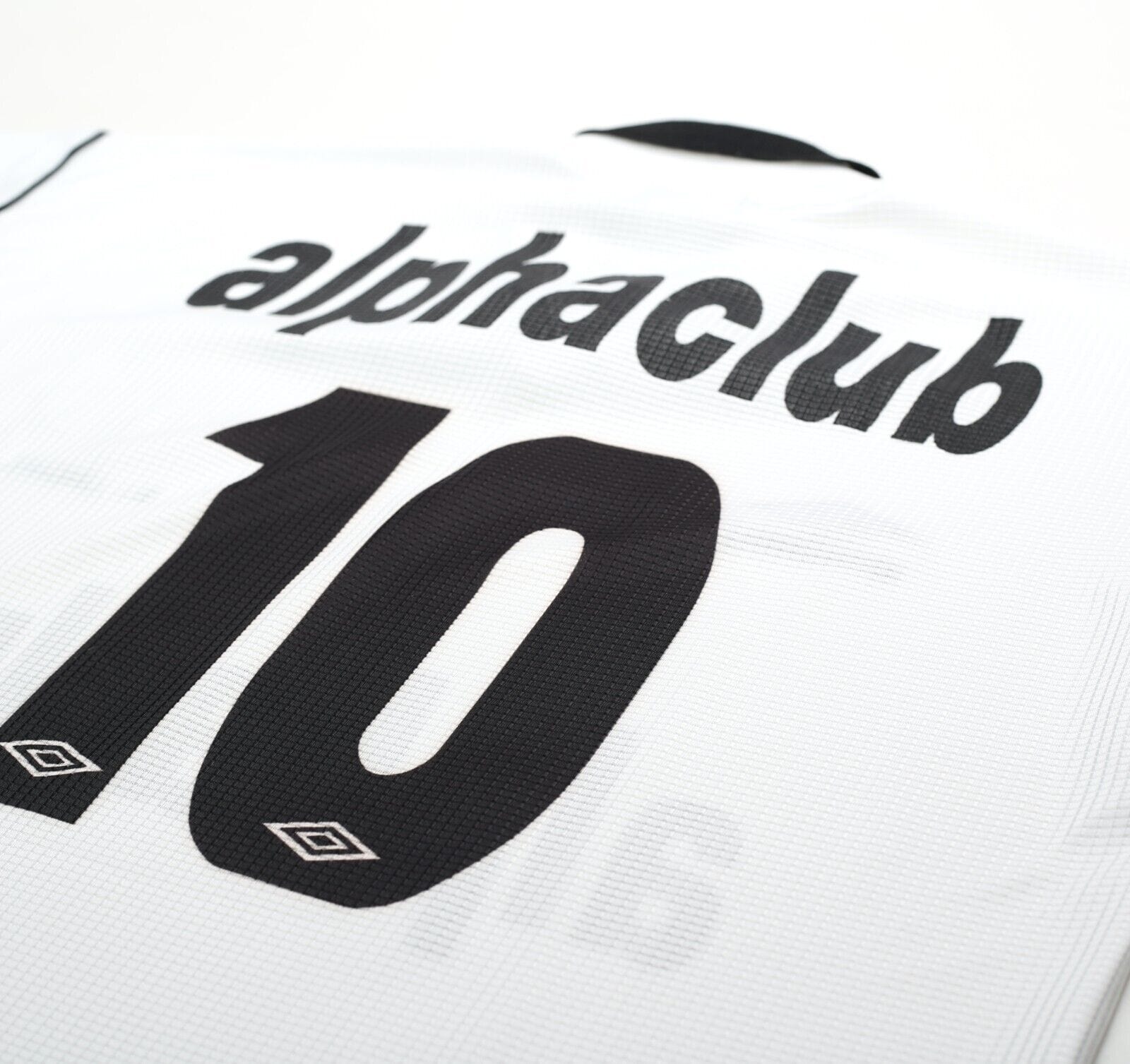 2000 #10 SANTOS Vintage Umbro Home Football Shirt Jersey (S/M)