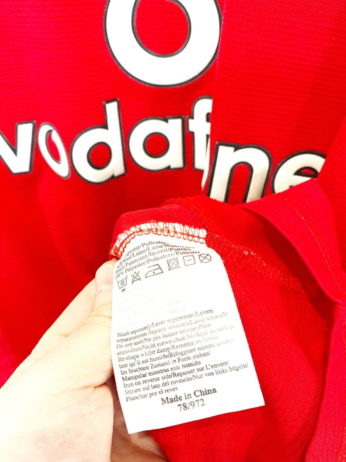 2000 IRWIN #3 Manchester United Vintage Umbro (L) Denis Irwin Testimonial Shirt