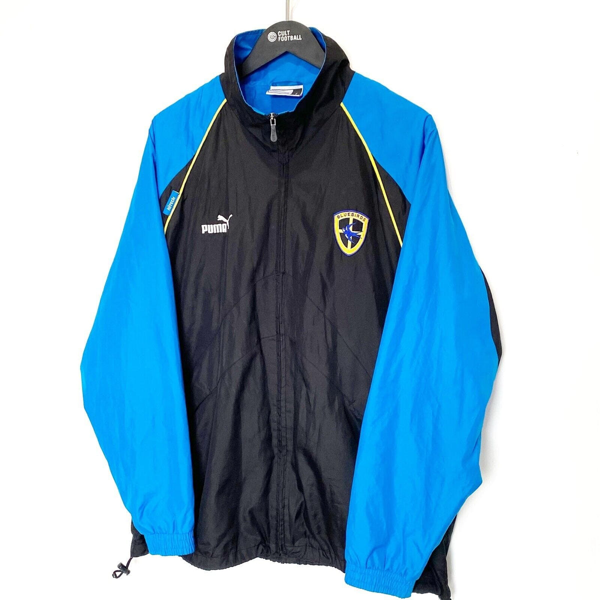 2000's CARDIFF CITY Vintage PUMA Football Tack Top Jacket (L)