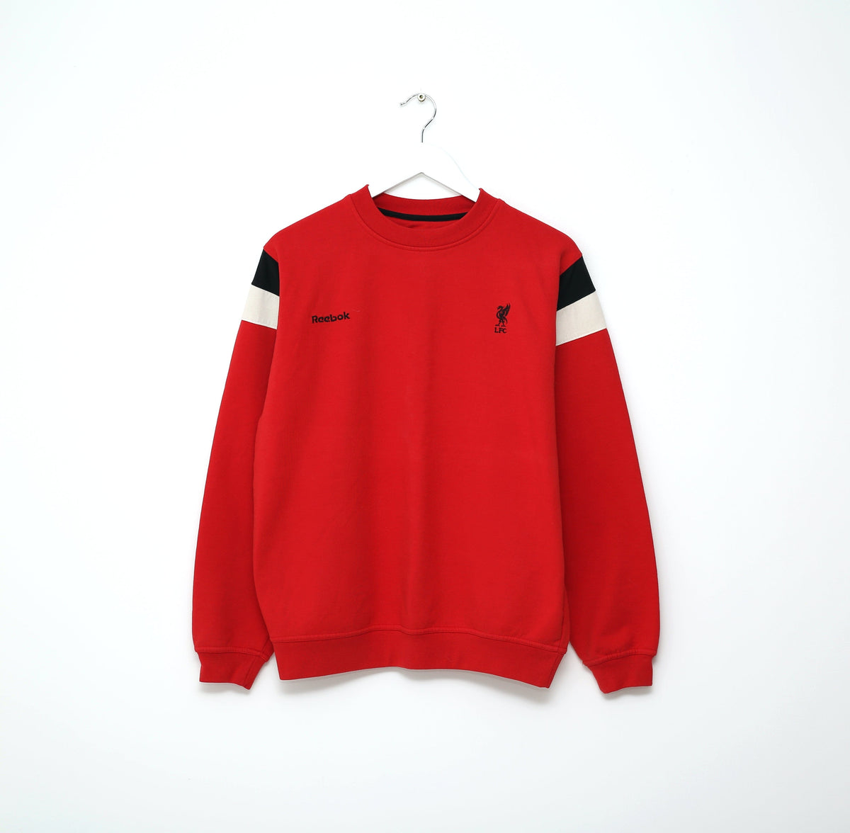 2000&#39;s LIVERPOOL Vintage Reebok Football Sweatshirt Jumper (M)