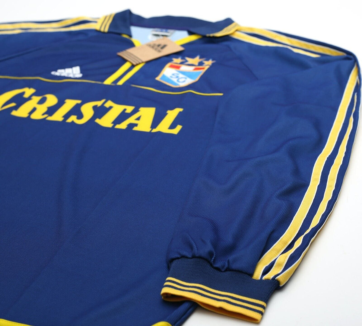 2000 SPORTING CRISTAL Vintage adidas Long Sleeve Third Football Shirt (XL) BNWT