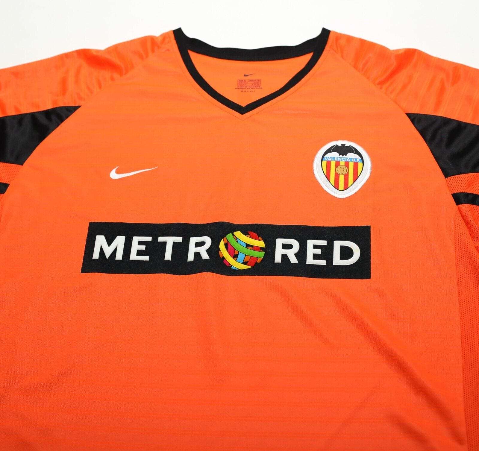 2001/02 Aimar #21 Valencia Vintage Nike Away Football Shirt Jersey