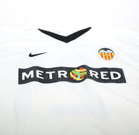 2001/02 AIMAR #21 Valencia Vintage Nike Home Football Shirt Jersey (L)
