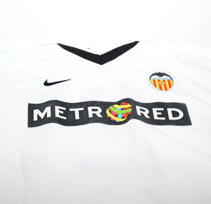 2001/02 AIMAR #21 Valencia Vintage Nike Home Football Shirt Jersey (L)