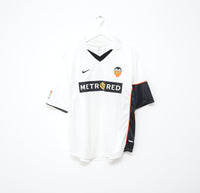 2001/02 AIMAR #21 Valencia Vintage Nike Home Football Shirt Jersey (L)