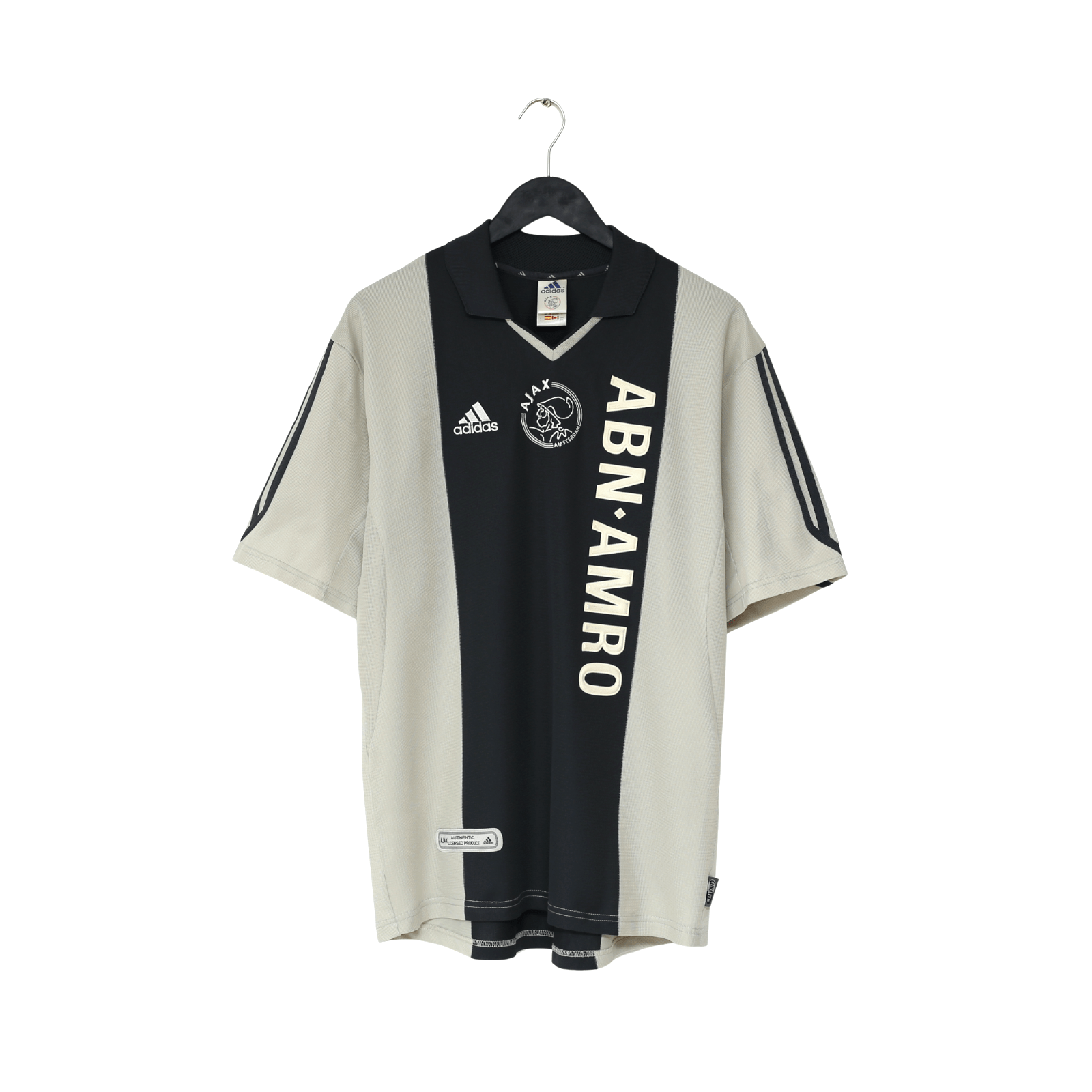 2001/02 AJAX Vintage adidas Away Football Shirt (L)