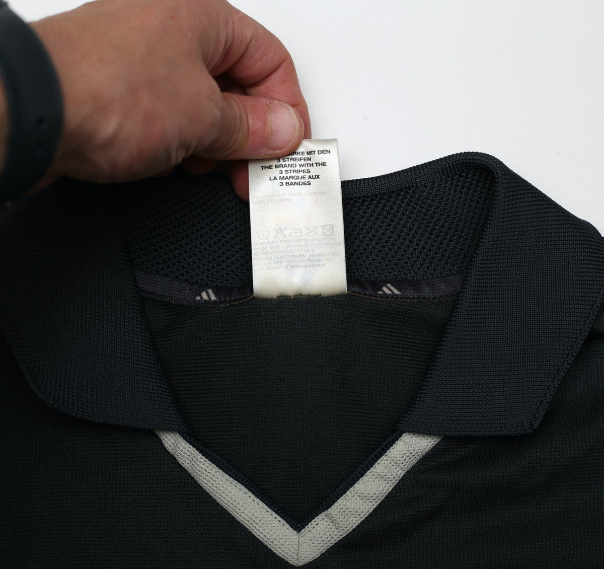 2001/02 AJAX Vintage adidas Away Football Shirt (L)