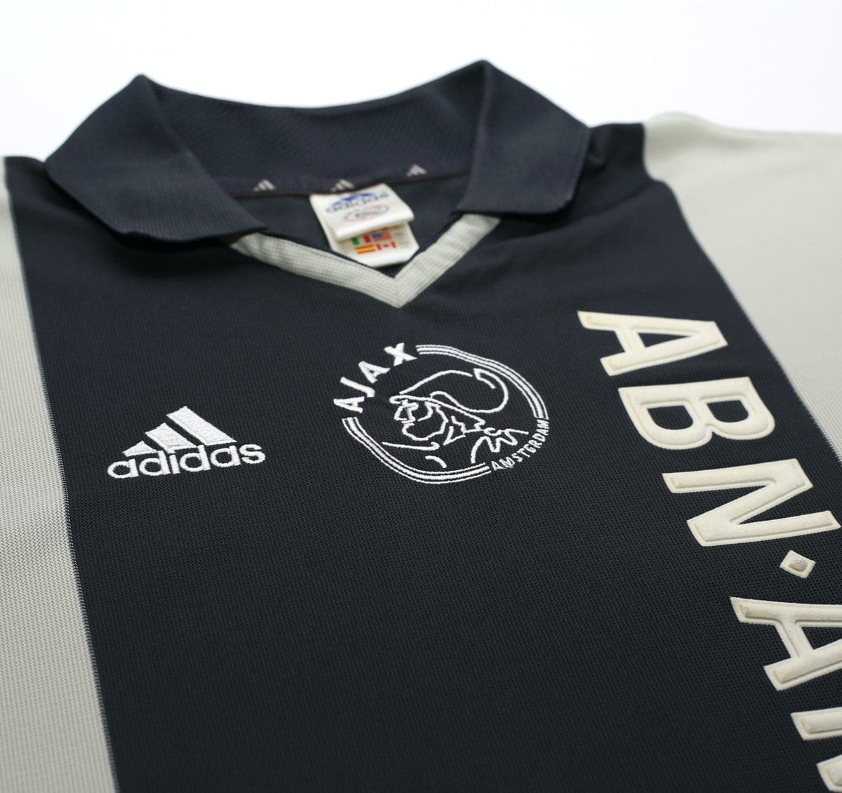 2001/02 AJAX Vintage adidas Away Football Shirt (L)