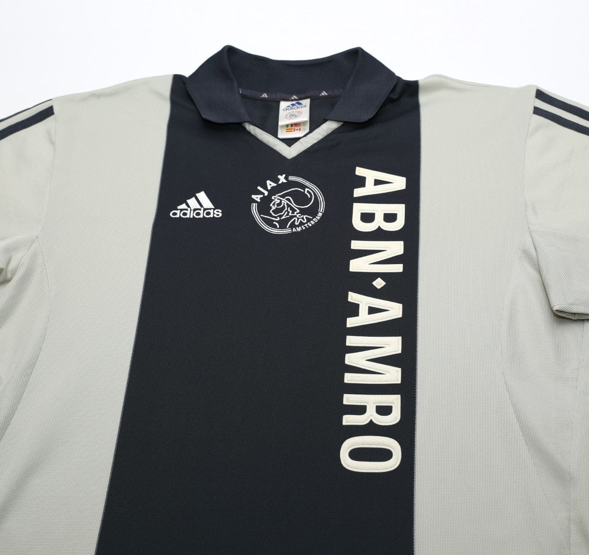 2001/02 AJAX Vintage adidas Away Football Shirt (L)