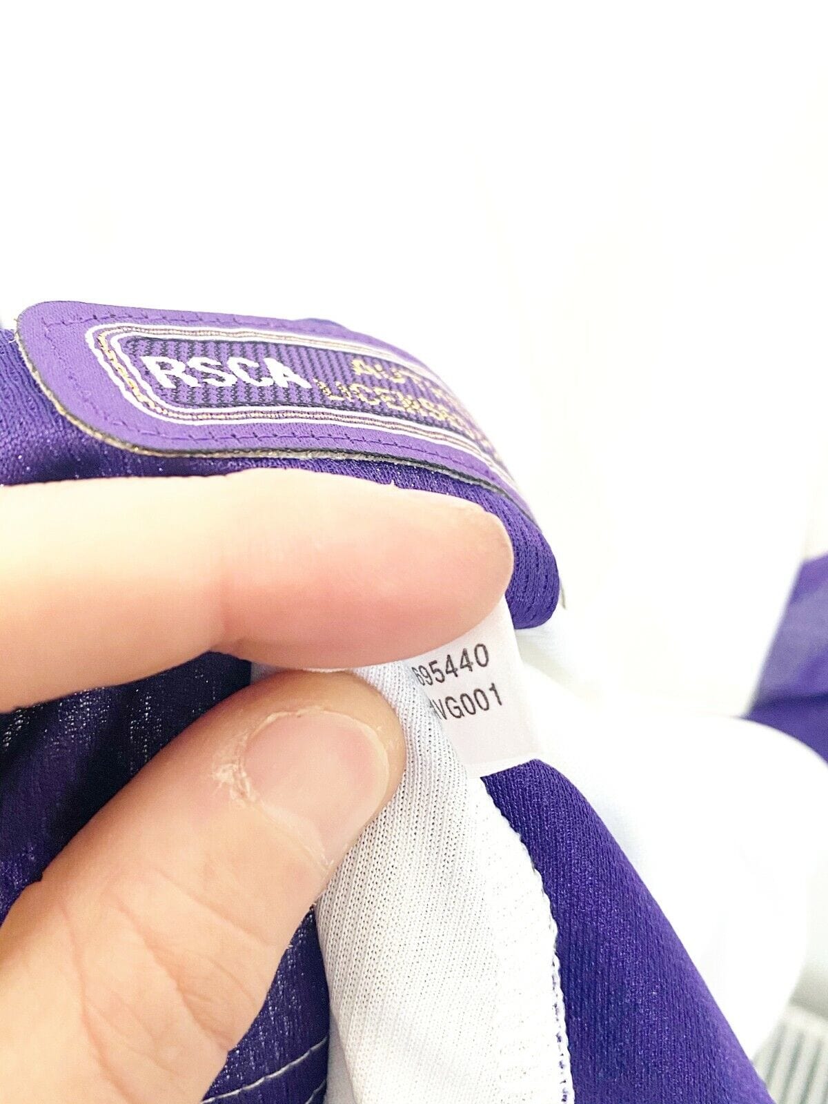 Maillot Vintage 2001/02 Anderlecht Extérieur (M) Authentique Maillot Vintage 2001/02 Anderlecht Extérieur (M) Authentique