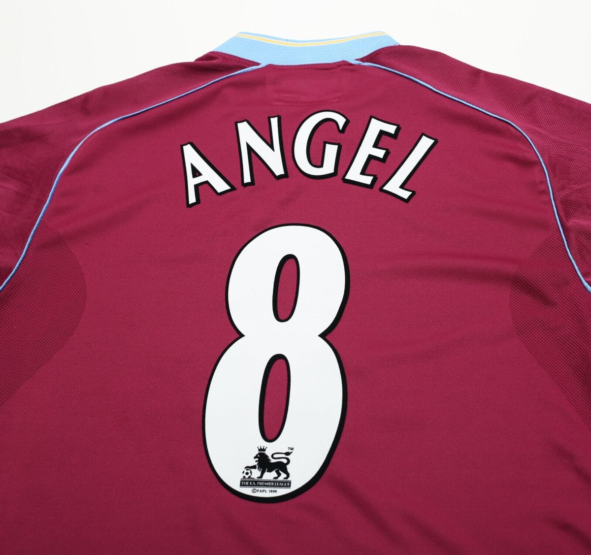 2001/02 ANGEL #8 Aston Villa Vintage Diadora Football Shirt Jersey (S/M)