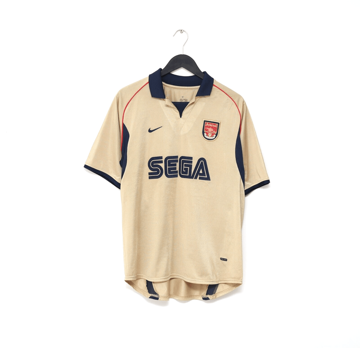 2001/02 Arsenal Vintage Nike Away Football Shirt Jersey (L