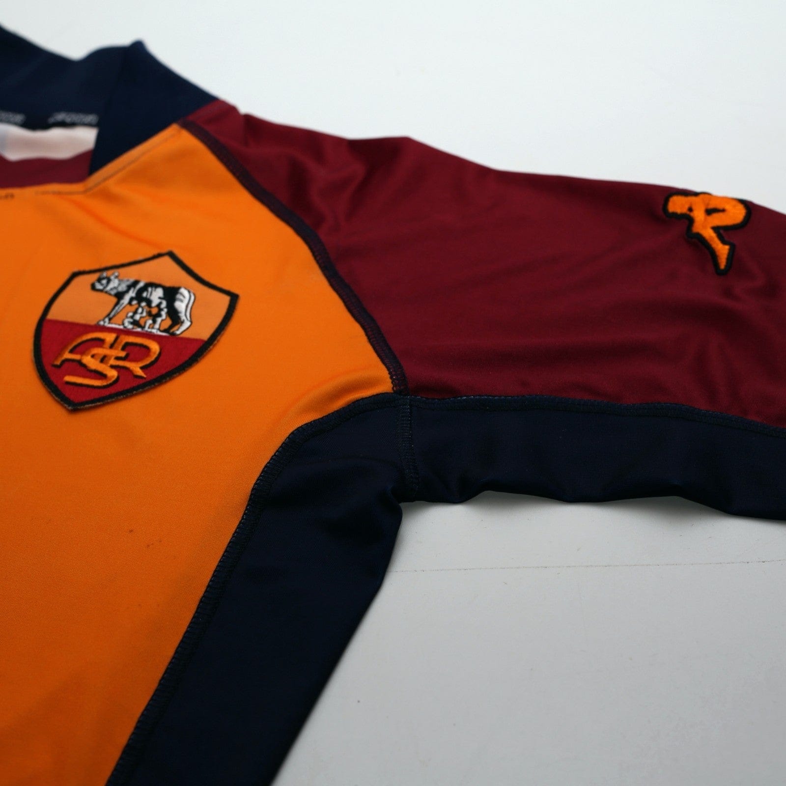 2001/02 AS Roma Vintage Kappa European Football Shirt (M)