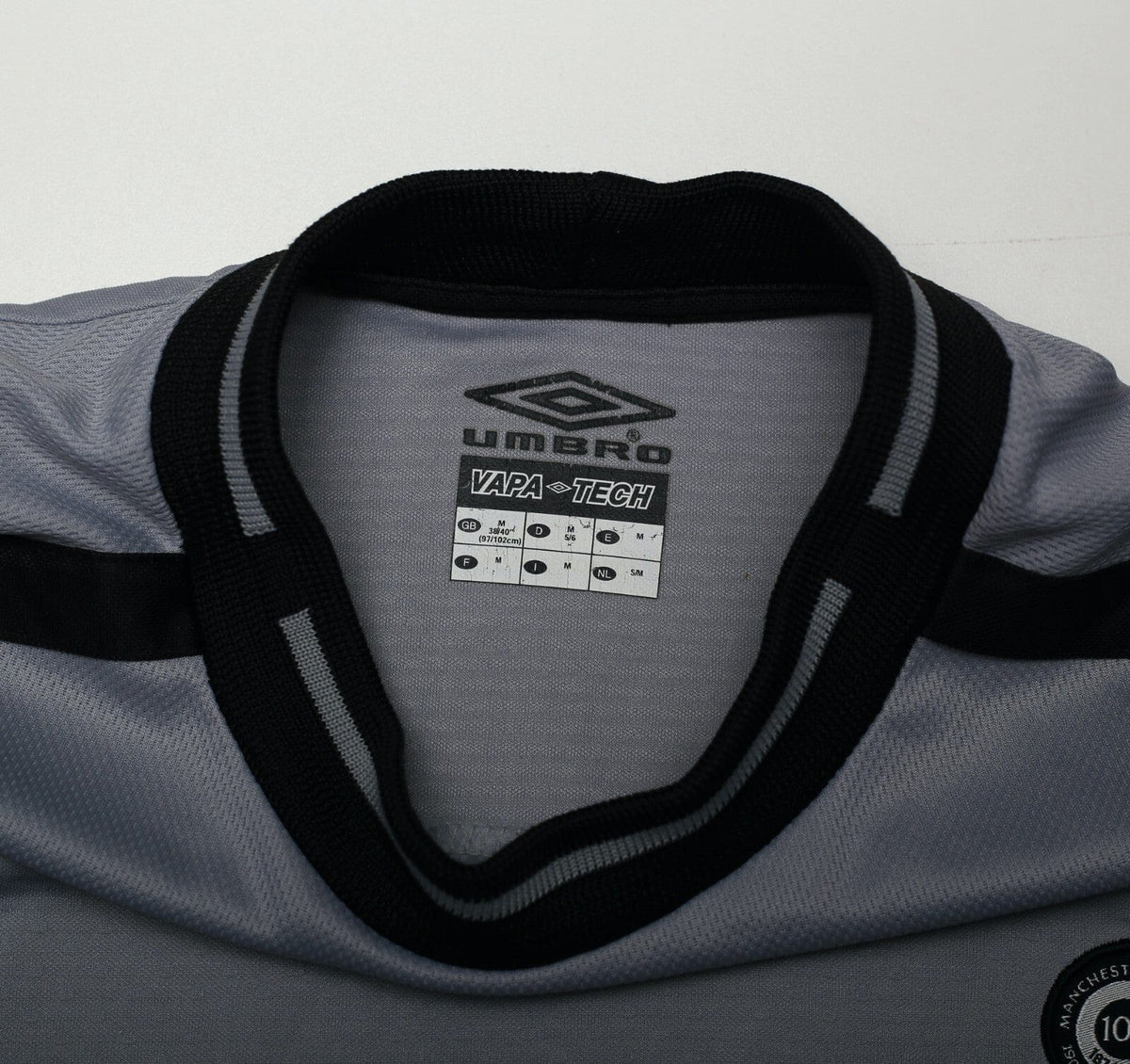 2001/02 BARTHEZ #1 Manchester United Vintage Umbro GK Football Shirt (M)