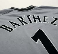 2001/02 BARTHEZ #1 Manchester United Vintage Umbro GK Football Shirt (M)