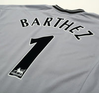 2001/02 BARTHEZ #1 Manchester United Vintage Umbro GK Football Shirt (M)