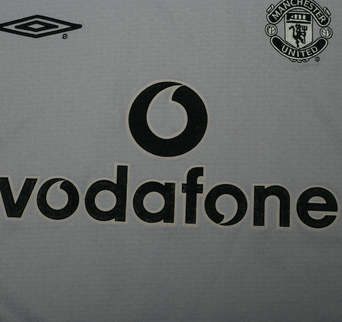 2001/02 BARTHEZ #1 Manchester United Vintage Umbro GK Football Shirt (M)