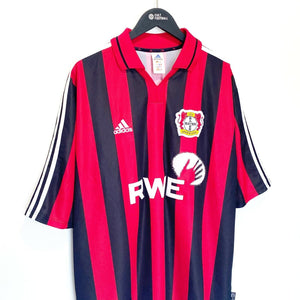 2001/02 BAYER LEVERKUSEN Vintage adidas Home Football Shirt (XL)