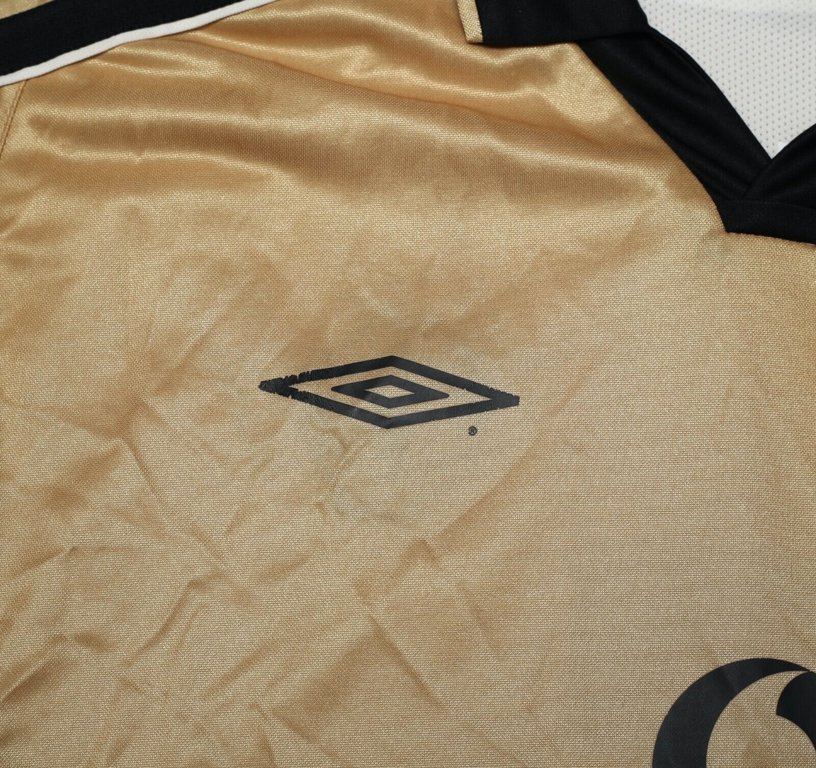 2001/02 BECKHAM #7 Manchester United Umbro Centenary Away Football Shirt (L)