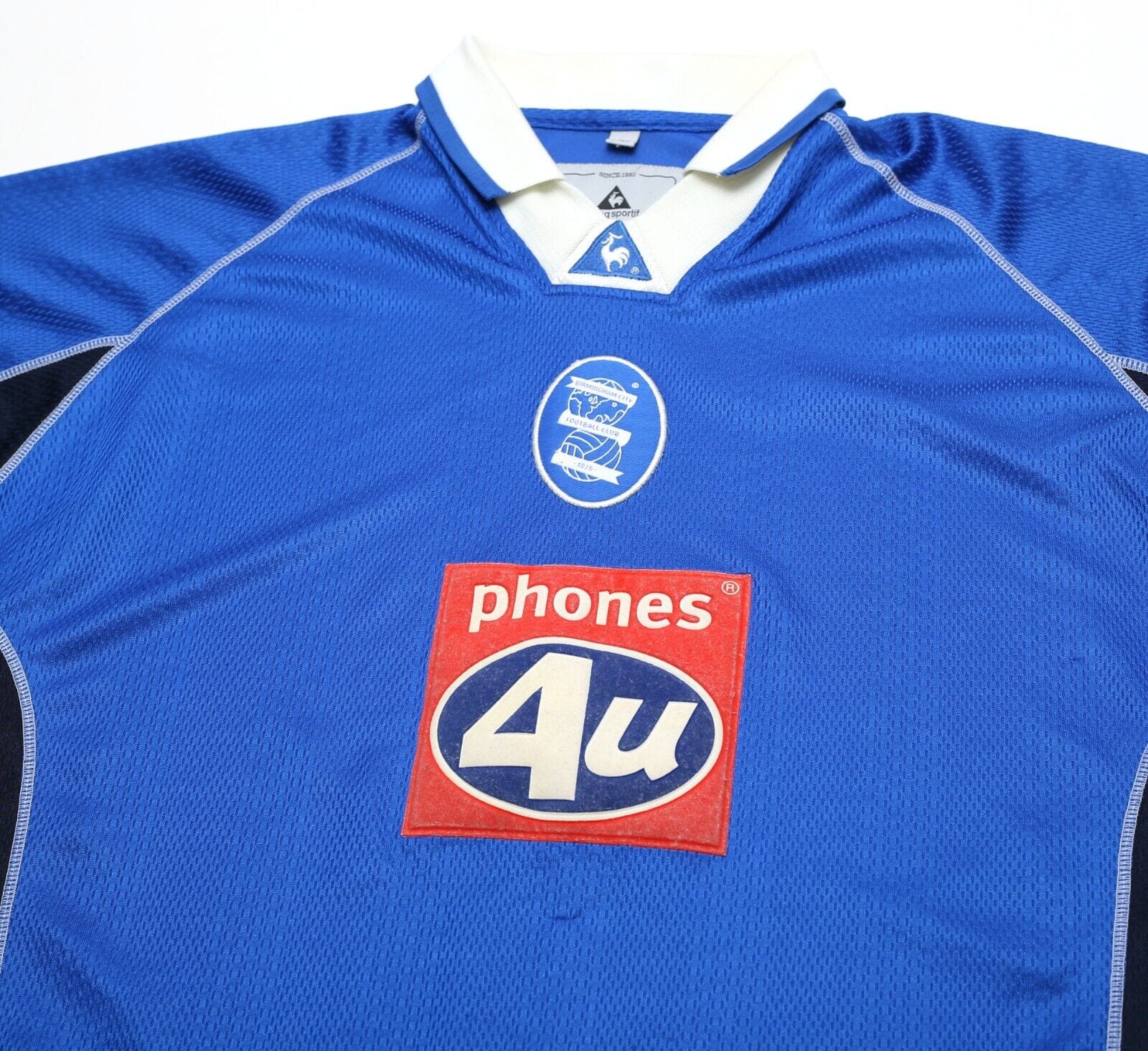 2001/02 BIRMINGHAM CITY Vintage le coq sportif Home Football Shirt (L)