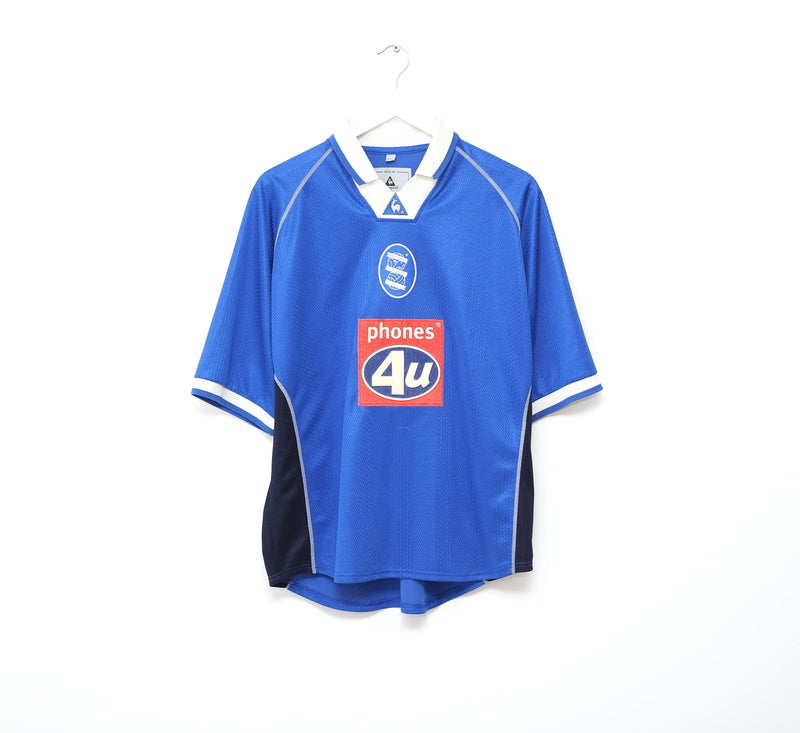 2001/02 BIRMINGHAM CITY Vintage le coq sportif Home Football Shirt (L)