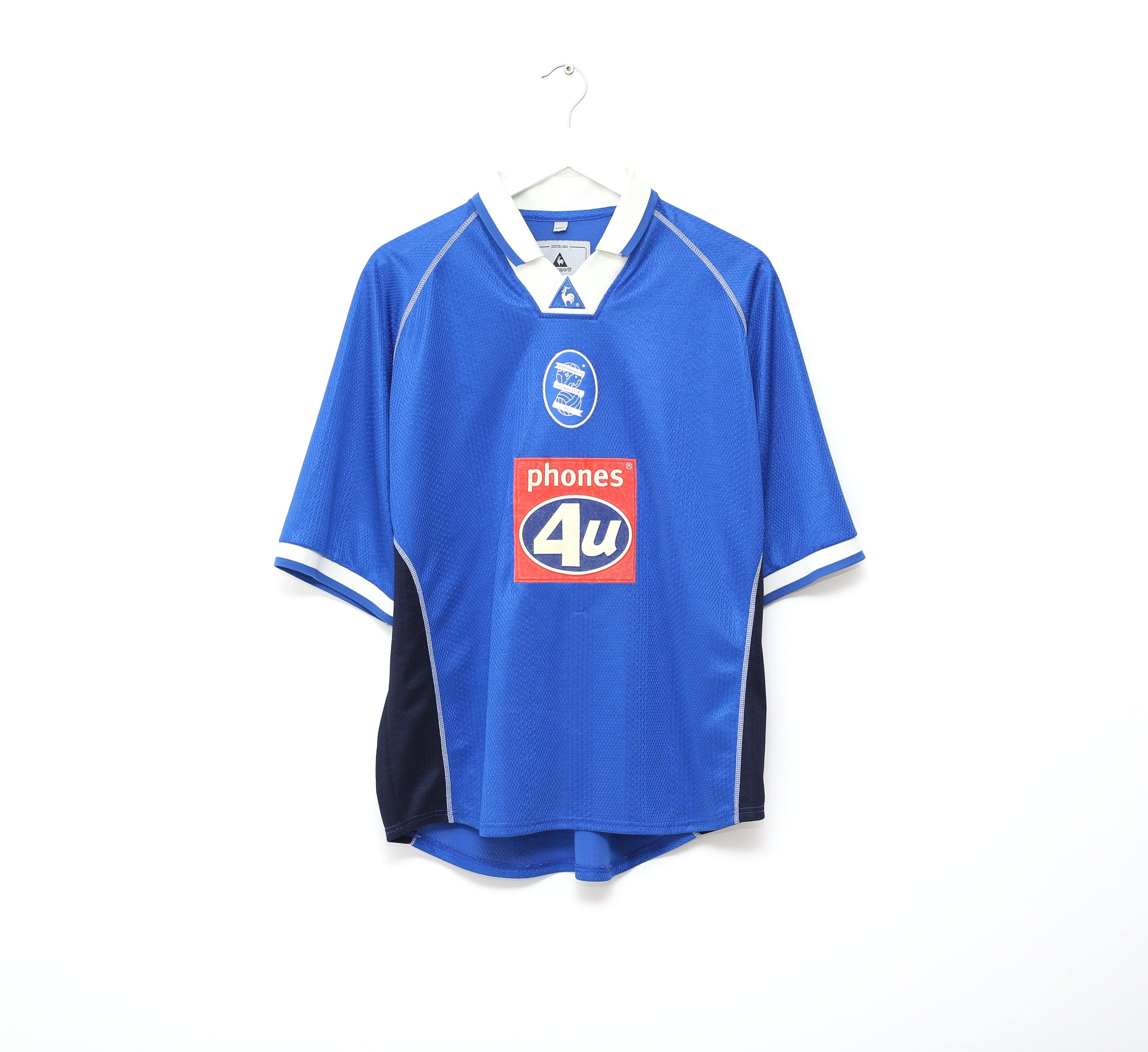 2001/02 BIRMINGHAM CITY Vintage le coq sportif Home Football Shirt