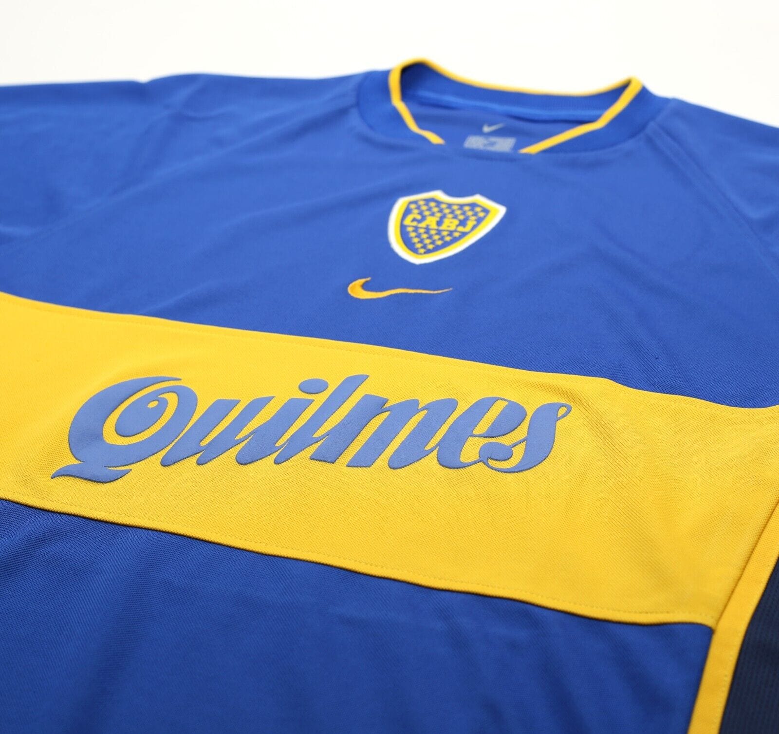 2001/02 Boca Juniors Home Football Shirt Jersey | Size L