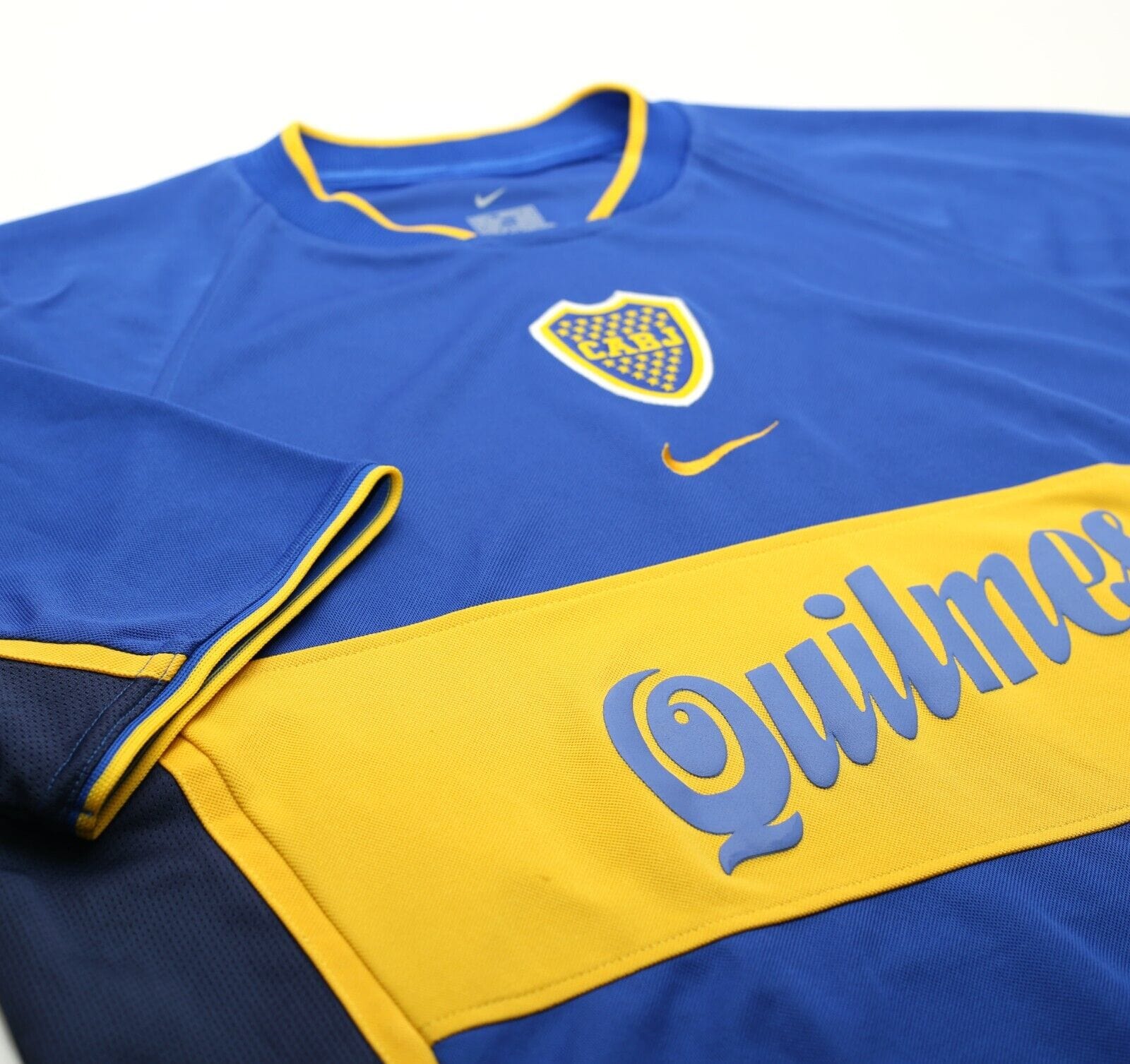 2001/02 BOCA JUNIORS Vintage Nike Home Football Shirt Jersey (L)