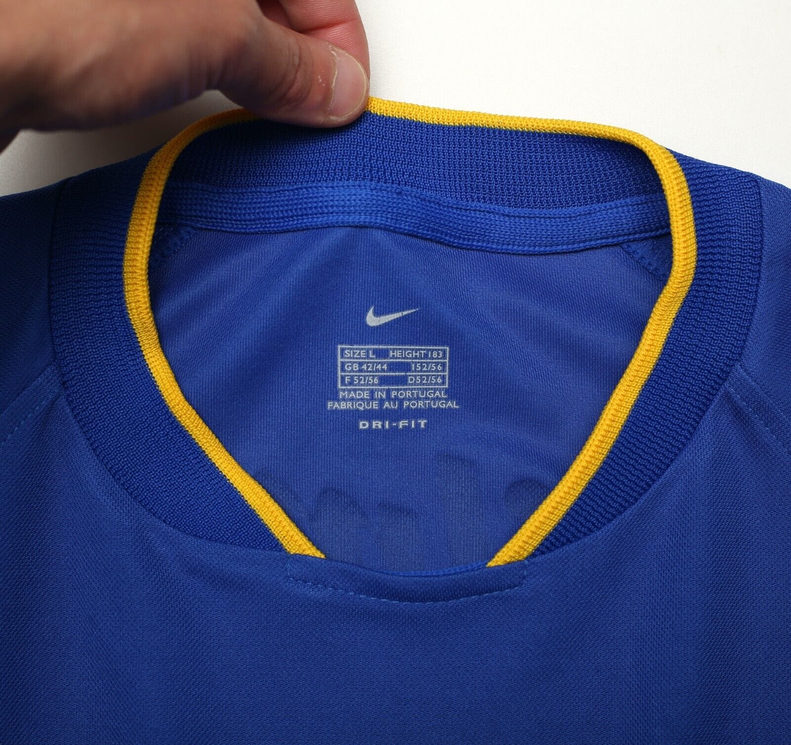 2001/02 BOCA JUNIORS Vintage Nike Home Football Shirt Jersey (L)